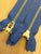 YKK Brass Jeans Zip 18cm 7inch Slate Blue (145)