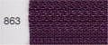 YKK Nylon Dress and Skirt Zip 56cm 22inch: Damson (863)