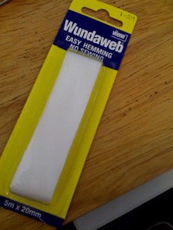 Easy hemming No Sewing Wonderweb from Vilene